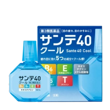 Витаминизированные капли для глаз с витаминами и аминокислотами «Sante 40 Cool», 12 мл