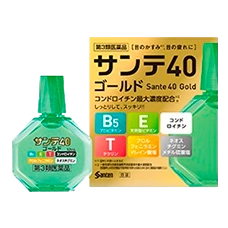 Витаминизированные капли для глаз с аминокислотами и хондроитином «Sante 40 Gold», 12 мл