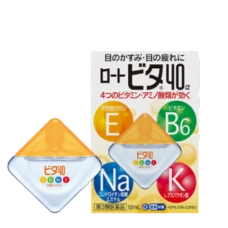 Капли для глаз с витаминами и аминокислотами «Rohtobita 40α» , 12 мл.