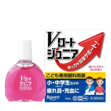 Детские капли для усталых и покрасневших глаз (до 15 лет) "V Rohto Junior", 13 мл