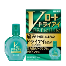 Освежающие глазные капли с витамином В12 от усталости и воспаления глаз "Lycee Blanc", 12 мл