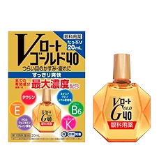 Антивозрастные витаминизированные глазные капли для снятия усталости глаз «V Rohto Gold»,13 мл