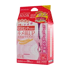 Маска для лица с плацентой  "Pure Five Essence Mask - Гладкость", 30 шт (15х2)