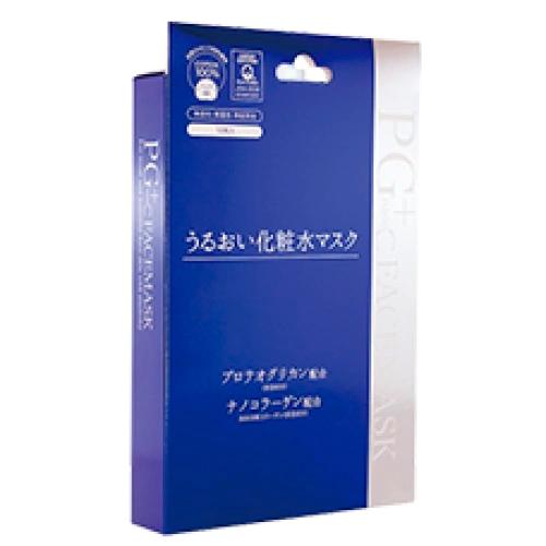 Протеогликан мен наноколлаген қосылған бетке арналған маска-лосион "PG + Nano Face Mask", 10 дана