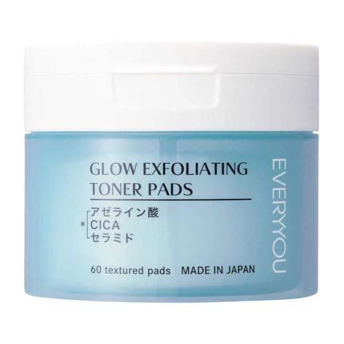 Центелла мен церамидтері бар тонер-пэдтер «Exfoliating Care Toner Pad» EVERYYOU, 60 дана