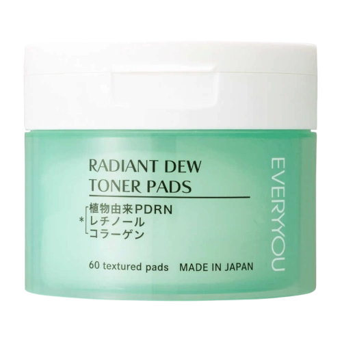 PDRN мен ретинолы бар тонер-пэдтер «Firming & Glow Care Toner Pad» EVERYYOU, 60 дана