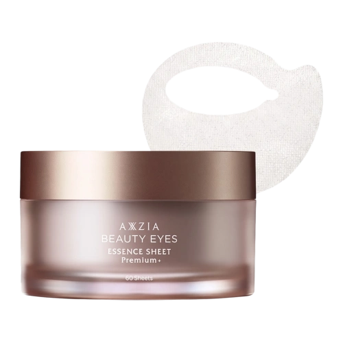 Қартаюға қарсы мата көз патчтары "Axxzia Beauty Eyes Essence Sheet Premium Plus", 60 дана (30 жұп)