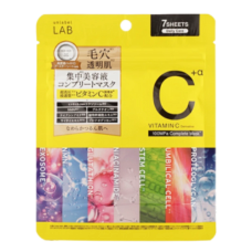Тканевая маска для лица с витамином С "Unlabel Labo V Complete Sheet Mask", 7 шт