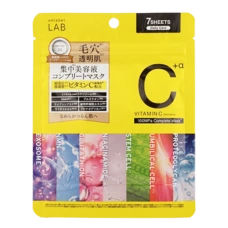 Тканевая маска для лица с витамином С "Unlabel Labo V Complete Sheet Mask", 7 шт
