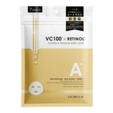 Тканевая маска для лица с ретинолом "Sheet Mask VC100 x Retinol", 7 шт.