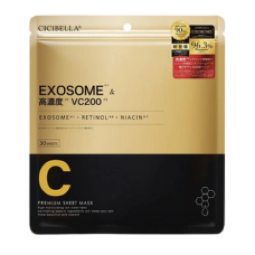 Тіндік маска стволдық жасуша экзосомаларымен "Sheet Mask VC200 & EXOSOME", 30 дана
