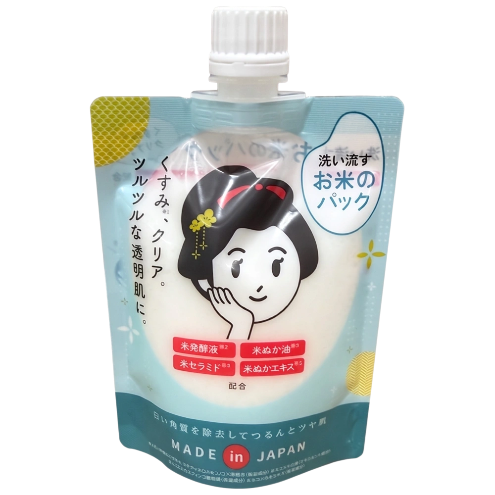 Смываемая рисовая маска для гладкости и сияния кожи «Rinse-off Rice Face Pack» Cogit, 150 г