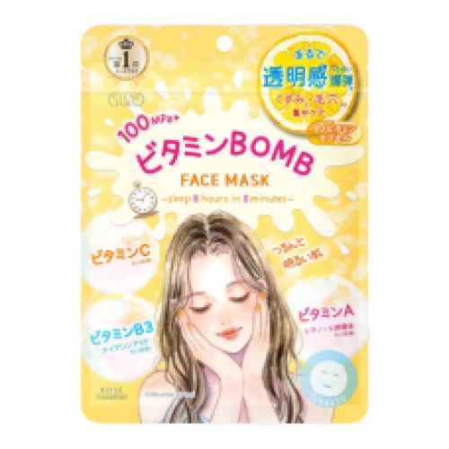 Бетке арналған тазартатын маска "Clear Turn Vitamin BOMB", 7 дана.