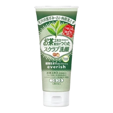 Скраб для лица с экстрактом чайного листа и скорлупой грецкого ореха “Everish” Utena, 135 гр