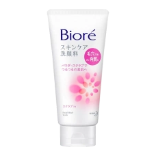 Очищающий скраб для умывания "Biore - Scrub" KAO, 130 гр.