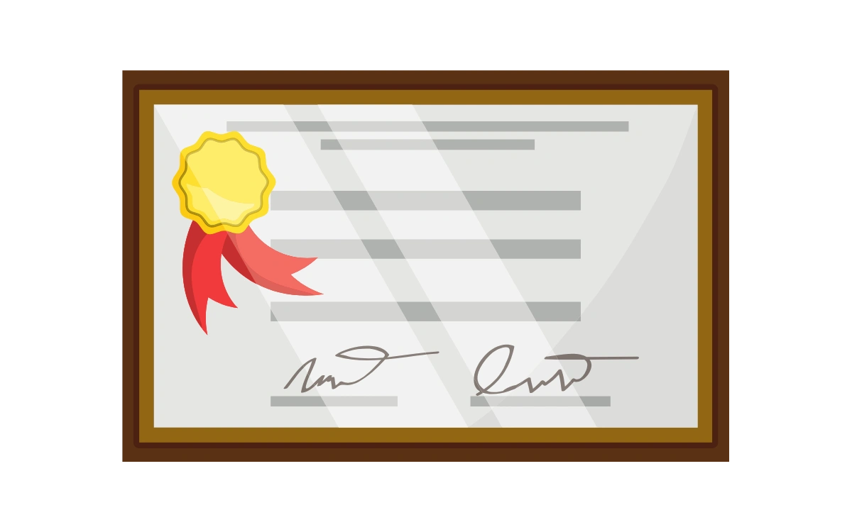 Сертификаты подлинности от японских брендов 
