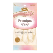 Перчатки хозяйственные с гиалуроновой кислотой "PREMIUM" (жемчужно-белые), 1 шт.