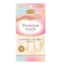 Перчатки хозяйственные с гиалуроновой кислотой "PREMIUM" (жемчужно-белые), 1 шт.