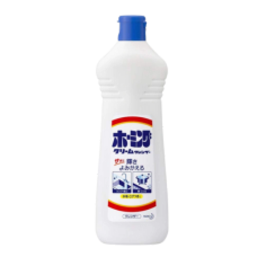 Очищающий крем для удаления известкового налета и пригоревших пятен на раковинах, кранах, кастрюлях и плитах "Homing", 400 гр.