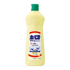 Очищающий крем для удаления известкового налета и пригоревших пятен на раковинах, кранах, кастрюлях и плитах "Homing", 400 гр.