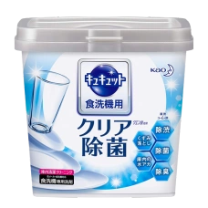Моющее дезинфицирующее средство для посудомоечной машины "Kyukyutto" с эффектом лимонной кислоты, 680 гр.