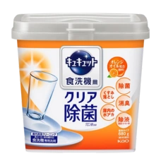 Моющее средство для посудомоечных машин "Kyukyutto" с апельсиновым маслом и ароматом грейпфрута, 680 г.