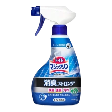 Дезодорирующая и чистящая спрей-пена для туалета против стойких запахов с ароматом свежих трав "Toilet Magic Clean Deodorant Strong" , 400 мл.