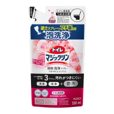 Дезодорирующая и чистящая спрей-пена для туалета "Toilet Magic Clean Deodorant", 330 мл. (Запасной блок)