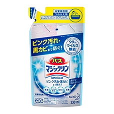 Антибактериальная чистящая спрей-пена для ванны "Bath Magic Clean SUPER CLEAN", 330 мл (Запасной блок)