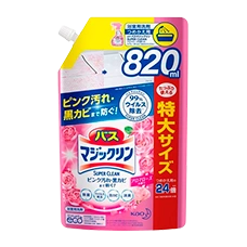 Антибактериальная чистящая спрей-пена для ванны "Bath Magic Clean SUPER CLEAN", 820 мл (Запасной блок)