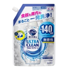 Средство для посудомоечных машин "Kyukyutto Ultra Clean", 770 гр. (Запасной блок)