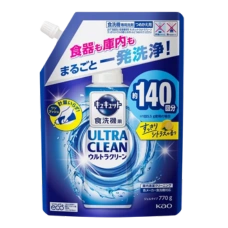 Средство для посудомоечных машин "Kyukyutto Ultra Clean", 770 гр. (Запасной блок)