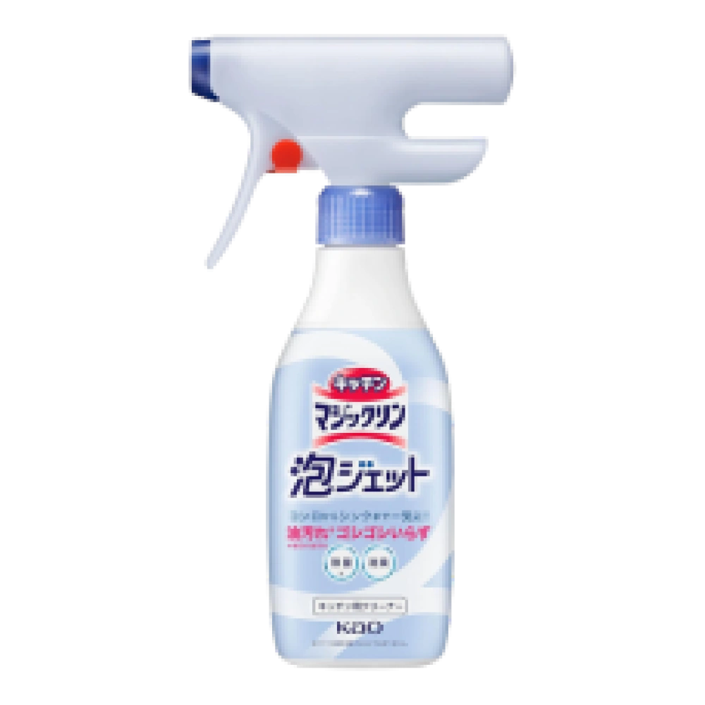 Дезинфецирующее и дезодорирующее пенное средство для кухни "Kitchen Magic Clean Foam Jet", 370 мл.