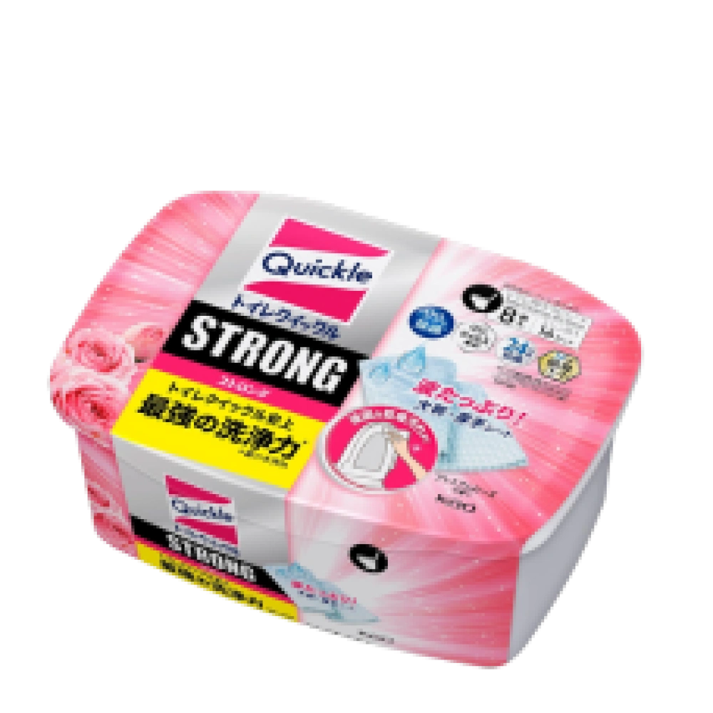 Салфетки для стерилизации и чистки унитаза "Toilet Cleaner Quickle", 8 х 2 шт 