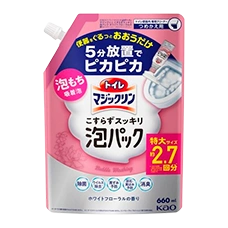 Дезинфицирующая спрей-пена для туалета без трения "Toilet Magic Clean", 660 мл (Сменный блок)