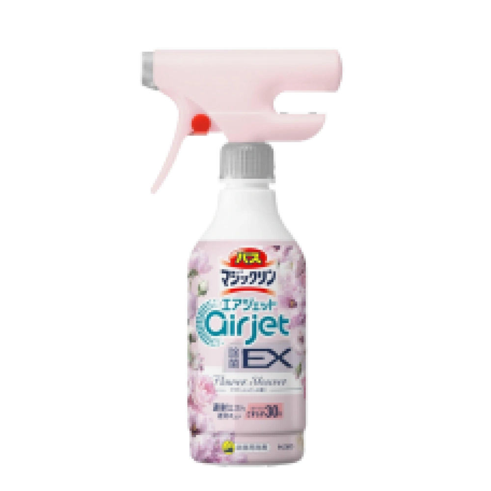 Дезинфицирующий очищающий спрей для ванн "Magiclean - Air Jet Disinfection EX" с цветочным ароматом, 400 мл.