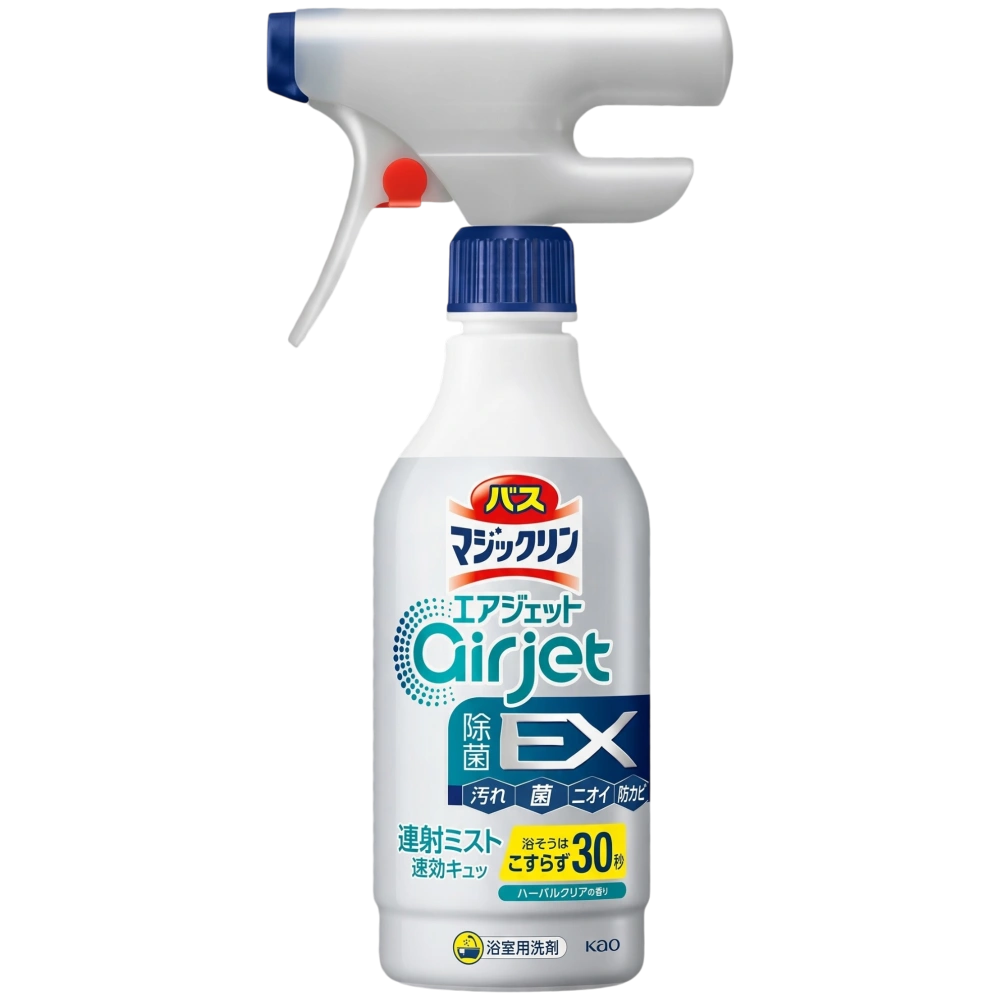 Cпрей-пена дезинфицирующая для ванн "Magiclean - Air Jet Disinfection EX" с ароматом трав, 400 мл.