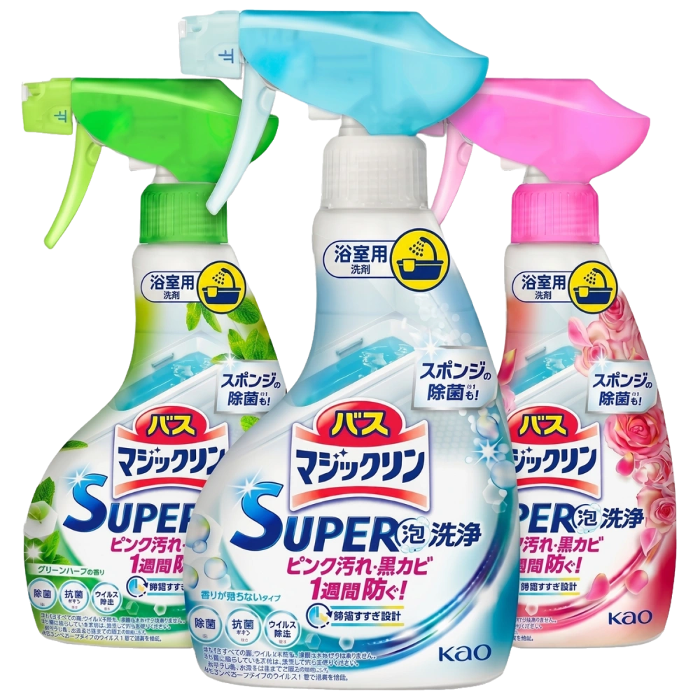 Антибактериальная чистящая спрей-пена для ванны "Bath Magic Clean SUPER CLEAN", 350 мл 