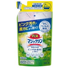 Антибактериальная чистящая спрей-пена для ванны "Bath Magic Clean SUPER CLEAN", 330 мл (Запасной блок)