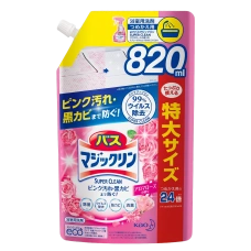 Антибактериальная чистящая спрей-пена для ванны "Bath Magic Clean SUPER CLEAN", 820 мл (Запасной блок)