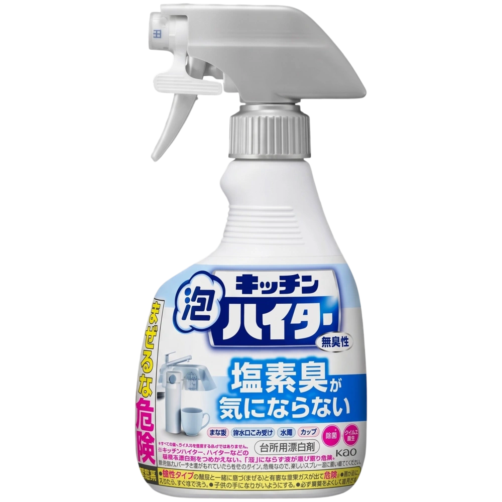 Отбеливающее, дезинфицирующее пенное средство для кухни "Hyter Handy Spray" без запаха, 400 мл