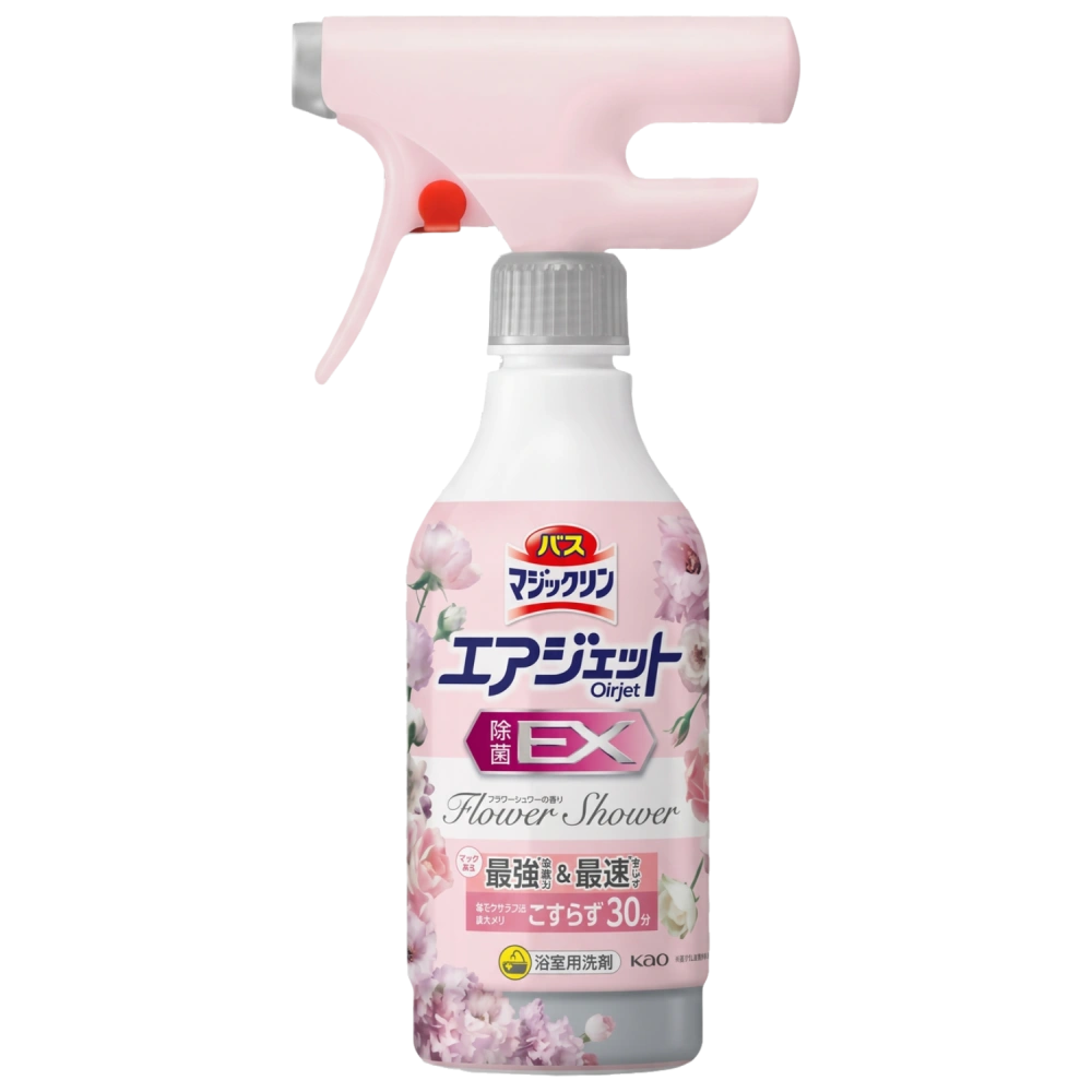 Спрей-пена для ванн "Magiclean - Air Jet Disinfection EX" с цветочным ароматом, 390 мл.