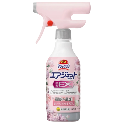 Гүлді хош иісті «Magiclean - Air Jet Disinfection EX» ваннаға арналған спрей-көбігі, 390 мл.