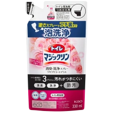 Дезодорирующая и чистящая спрей-пена для туалета "Toilet Magic Clean Deodorant", 330 мл. (Запасной блок)