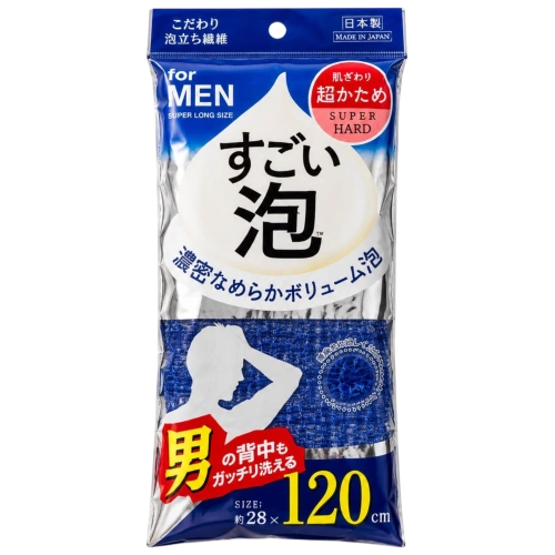 Ерлерге арналған өте қатты нейлон жөке «Sugoawa for Men Super Hard» Towa Sangyo, 28 × 120 см
