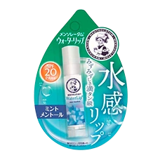 Увлажняющая гигиеническая помада для губ c супер-гиалуроновой кислотой и коллагеном и защитой SPF20 "Mentholatum Water Lip", 4.5 гр.