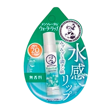 Увлажняющая гигиеническая помада для губ c супер-гиалуроновой кислотой и коллагеном и защитой SPF20 "Mentholatum Water Lip", 4.5 гр.