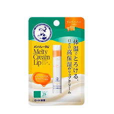 Увлажняющая гигиеническая помада для губ с скваланом, мультикерамидами и защитой SPF25 "Mentholatum Melty Cream Lip", 2,4 гр. 