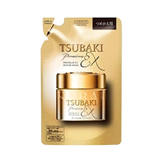 Лечебная восставливающая премиум-маска для волос моментального действия "Tsubaki Premium Ex Repair Mask" , 150 гр. (Запасной блок)