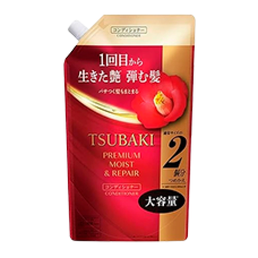 Увлажняющий кондиционер премиум класса "Tsubaki Premium Moist Conditioner", 600 мл (сменный блок)